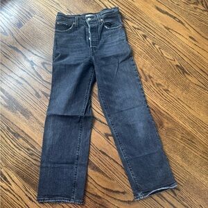 Levi's Gray Straight Leg Jeans